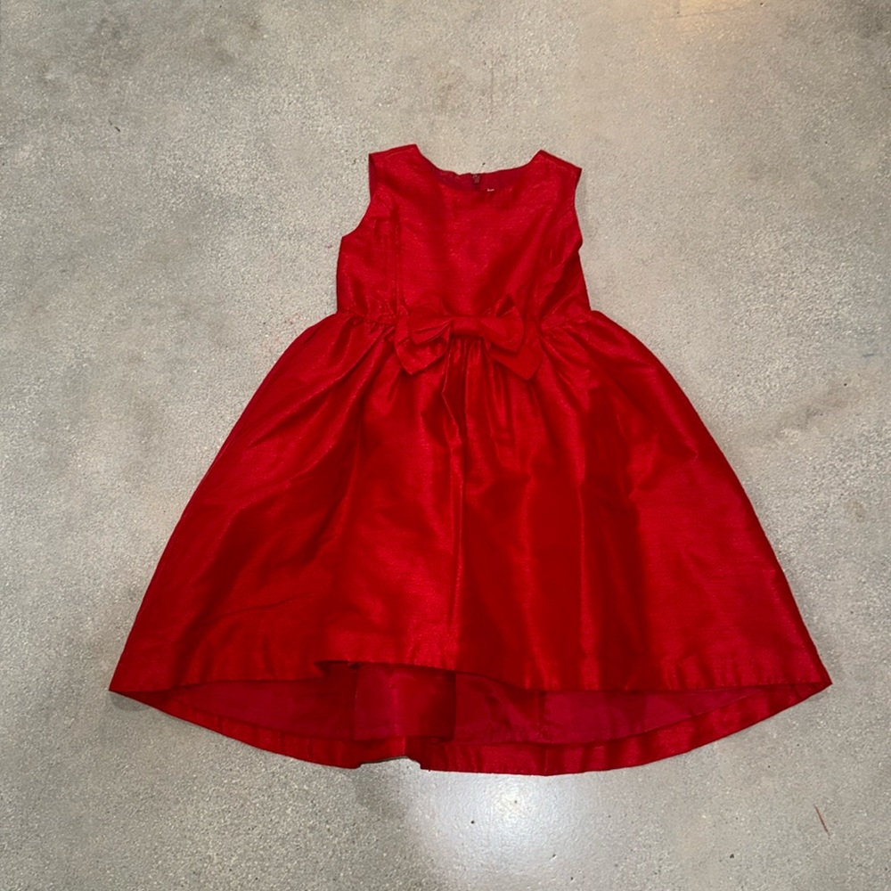 Hope & Henry Red Toddler dress, size 2T, NWOT!